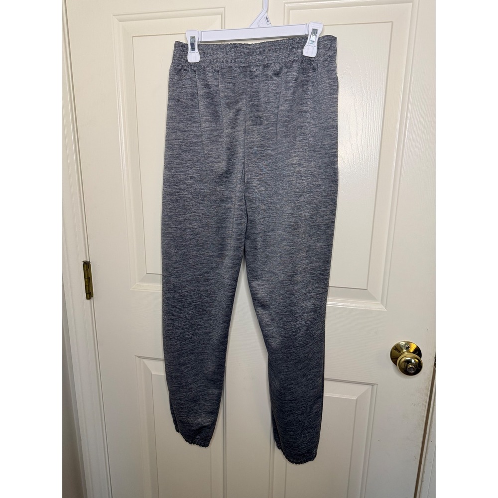 Reebok Boys Heather Grey Space Dye Athletic Jogger Sweatpants Size L 14/16 - Picture 3 of 4